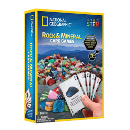 NAT Geo Rock & Mineral Card Games